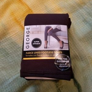 3 for $12 Sale! Fleece Lined Footless Tights, 4X